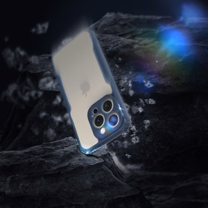 ANTI-DROP dėklas telefonui IPHONE 16 Pro Max mėlynas