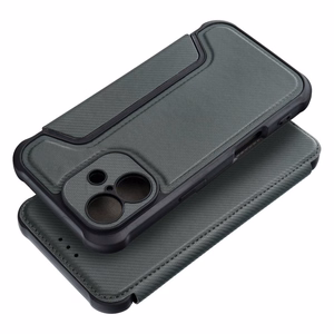 RAZOR knygos tipo dėklas telefonui IPHONE 16 Plus tamsiai žalias