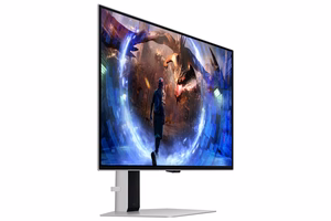 Samsung G60SD monitorius 68,6 cm (27") 2560 x 1440 pikselių Quad HD OLED sidabrinis