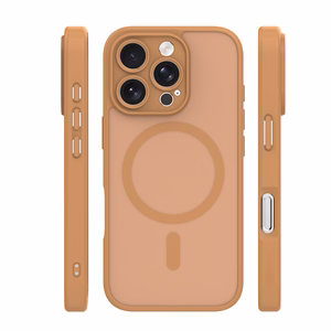 Mag Matt dėklas iPhone 16 Pro Max 6,9" rudas