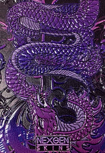 Nexgen dekoratyvinis 3D efekto lipdukas, skirtas iPad 2/3/4, „Serpentine 3D“