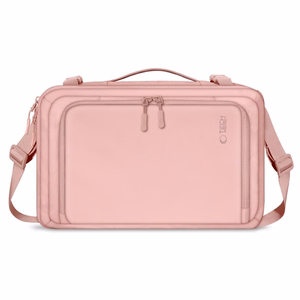 Tech-Protect Defender S50 kuprinė Ryanair ir Wizzar, 20L nešiojamam kompiuteriui - rožinė