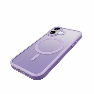 Puro Gradient TPU magnetinis dėklas telefonui iPhone 17 - rožinis