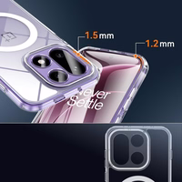 Tech-Protect Flexair Hybrid MagSafe deklas, skirtas OnePlus 15 - Skaidrus