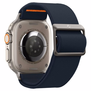 Spigen Fit Lite Ultra dirželis Apple Watch 4/5/6/7/8/9/SE/Ultra (42/44/45/49 mm) - tamsiai mėlynas