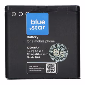 Аккумулятор для Nokia E51 / N81 / N81 8GB / N82 / N86 1200 mAh Blue Star Premium