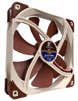 Noctua NF-A14 PWM Kompiuterio korpusui Ventiliatorius 14 cm Ruda