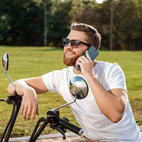 CANVAS knygos dėklas SAMSUNG A35 5G tamsiai mėlynas