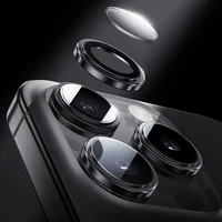 Benks grūdintas stiklas Glass Warrior objektyvo apsauga kamerai, skirtas iPhone 16/16 Plus (2 objektyvai), sidabrinė