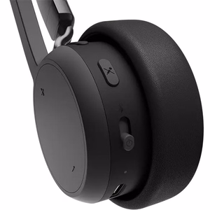 Lenovo 4XD1Q30302 belaidės ausinės su mikrofonu, su lankeliu, skambučiams/muzikai, Bluetooth, juodos