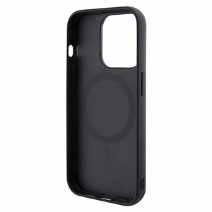 Guess GCube Stripes Magnetinis dėklas telefonui iPhone 15 Pro Max - juodas
