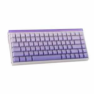 HERO84 HE White+Purple+Gradient+LIGHT JadeKing RGB AULA gasket klaviatūra