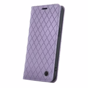 Smart Caro dėklas Motorola Edge 40 Neo violetinis