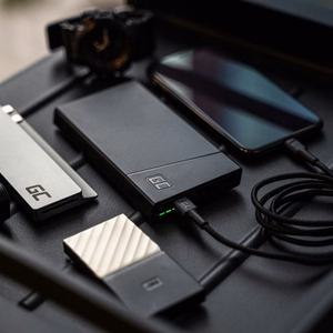 Green Cell PBGC02S išorinė baterija Ličio polimero (LiPo) 10000 mAh juodas