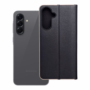 LUNA Dėklas telefonui auksinis SAMSUNG A56 5G juodas