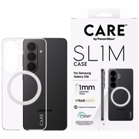 CARE by PanzerGlass SL1M Case for Samsung Galaxy S26 - Transparent