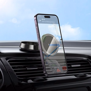 Car phone holder Hoco H83 MagSafe (dashboard) black