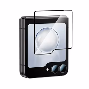 Benks Glass Warrior HD grūdintas stiklas, skirtas Samsung Galaxy Z Flip 7, juodas