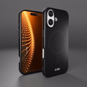 SBS Full Active Magnetinis dėklas su D3O technologija iPhone 17 - juodas