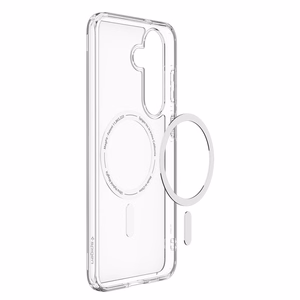 Spigen Ultra Hybrid Mag MagSafe dėklas, skirtas Samsung Galaxy S26 FE, baltas
