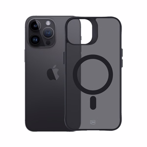 3mk Smoke Magnetinis dėklas telefonui su MagSafe iPhone 14 Pro - pusiau permatomas