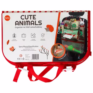 Setty car organizer red