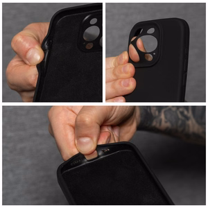Dėklas SILIKONINIS 2mm for HONOR Magic 8 Lite juodas