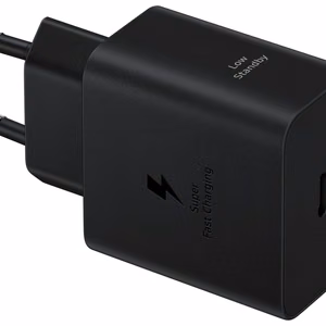 Įkroviklis originalus Samsung Super Fast Charging (Type-C) EP-T4511XBE (45W) juodas + type-C kabelis su įpakavimu