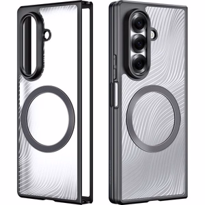 Telefono dėklas Dux Ducis Aimo Mag Samsung F966 Z Fold7 juodas