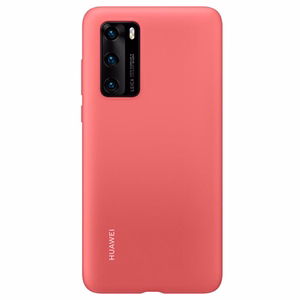 Оригинальный силиконовый чехол для Huawei P40 (51993727) красный