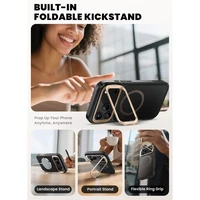 Supcase IBLSN Ares Flip Mag Magnetinis dėklas telefonui iPhone 17 Pro - auksinis