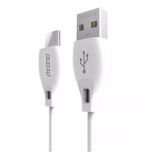 USB laidas Dudao L4T baltas Type-C 200cm