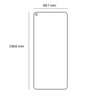 LCD apsauginis stikliukas 9H Samsung A217 A21s