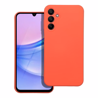 Silikoninis dėklas telefonui Samsung A15 5G / A15 4G persikinis