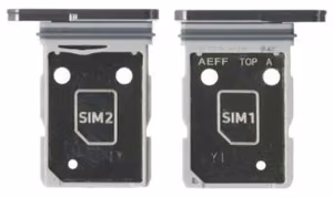 SIM kortelės laikiklis Samsung A566 A56 5G Awesome Lightgrey originalus (service pack)