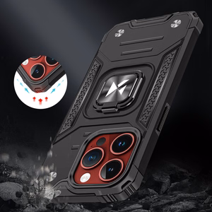 Wozinsky Ring Armor iPhone 15 Pro iPhone 15 Pro Ring Armor dėklas - auksinis