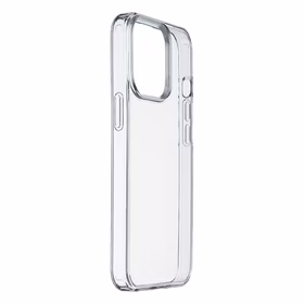 Cellularline Clear Strong - iPhone 15 dėklas with antimicrobial protection (skaidrus)