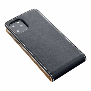 Vertical flip case for Xiaomi Redmi NOTE 15 PRO PLUS 5G Slim Flexi Fresh black