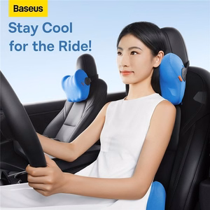BASEUS ComfortRide serijos automobilio vėsinimo juosmens pagalvė Galaktikos mėlyna C20036402311-01