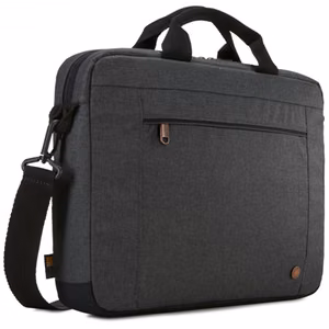 Case Logic Era Attaché Fits up to size 14 " Messenger - Briefcase Shoulder strap Obsidian