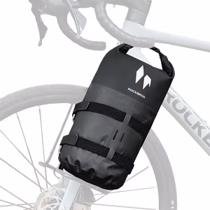 Rockbros AS-156 7l Fork Bag Waterproof Pannier - Black