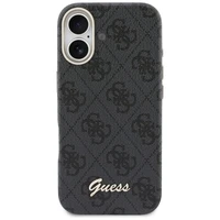 GUESS case for IPHONE 17 compatible with MagSafe GUHMP17S5P4FWMSK (PU FW 4G Script) black