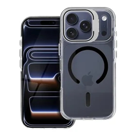 LENS MAG COVER deklas suderinamas su MagSafe IPHONE 17 PRO juodas