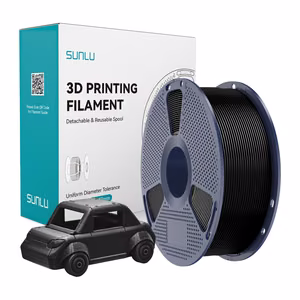 Sunlu PETG filamentas (juodas)