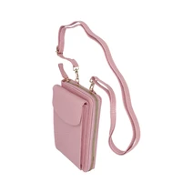 Megztas krepšys telefonui GCW12 rožinis