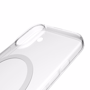 Puro 0.3 MAG itin plonas TPU dėklas telefonui suderinamas su Magnetiniu įkrovimu iPhone 17 - skaidrus
