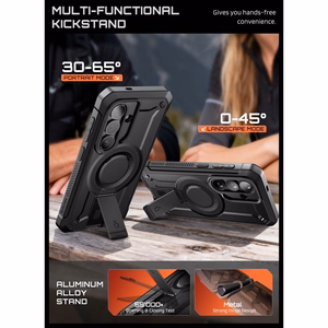 "Supcase Unicorn Beetle Pro Mag MagSafe" 2 komplektų dėklas, skirtas "Samsung Galaxy S26+ Plus" - juodas