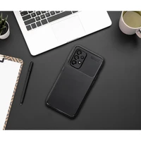 Case for Samsung A37 5G Carbon Premium black