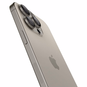 Spigen Optik.tR EZ Fit kameros apsauga iPhone 14 Pro / Pro Max / 15 Pro / Pro Max – natūralus titanas, 2 vnt.