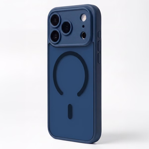 Mag Matt dėklas iPhone 16 Pro 6,3" tamsiai mėlynas